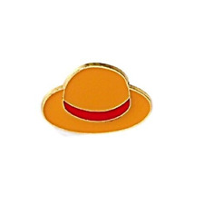 One Piece Anime Metal Pin Monkey D Luffy Straw Hat picture