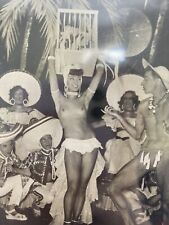 Vintage Photograph of Yvonne Menard at the Folies Bergère in Paris picture