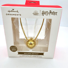 2023 Hallmark Premium Ornaments Golden Snitch Wizarding World Harry Potter picture