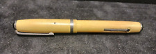 Nice 1950's Vintage Esterbrook Pastel Fountain Pen, Yellow, No. 2556 Nib picture