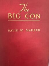 The Big Con by David W. Maurer 1940 1st Edition VERY RARE picture