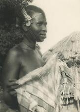 c. 1930's Sara Koli Woman, Senegal, Africa Photograph picture
