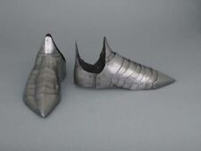 Steel Pair Of Handmade Sabatons The Medieval Knight Steel Cosplay Shoes armor picture