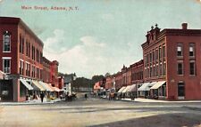 Postcard Main Street in Adams, New York~121634 picture