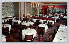 Divan Parisien Restaurant, Bar & Lounge Dining New York VINTAGE Ad Postcard picture