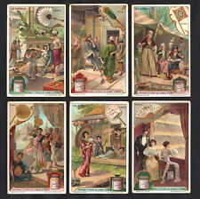 Fans Liebig Card Set 1913 Egypt Persia Arabian Theatre Opera Japan India picture