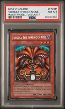 2004 Yu-Gi-Oh Master Collection Volume 1 #EN001 Exodia Forbidden One PSA 8 NM-MT picture
