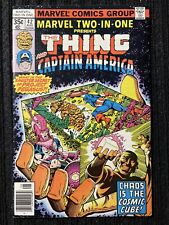 Marvel Two In One #42 The Thing And Captain America. George Perez Cover Newsie. picture