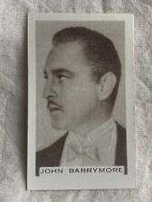 1936 Facchino's Cinema Stars Trading Card #100 John Barrymore M3 picture