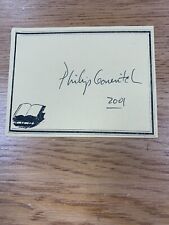 Philip Gourevitch American Author And Journalist Signed Bookplate Autographed picture