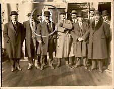 GA193 1917 Original Underwood Photo BRAZILIAN MILITARY COMMISSION ARRIVE IN U.S. picture