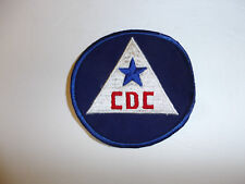 b3013 WW2 US Civilian Civil Defense Senior Staff  shoulder patch R12A picture