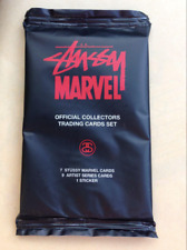 Stussy Marvel Official Collectors Trading Card Set Sealed Limited Novelty Rare picture