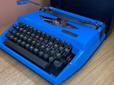 1977 Royal Sahara Working Blue Vintage Portable Typewriter w New Ink picture