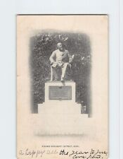 Postcard Pingree Monument Detroit Michigan USA picture