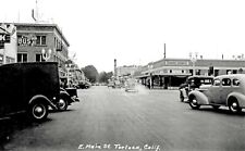 Postcard Turlock California CA E. Main Street Bus Depot Reprint #10117 picture