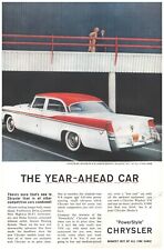 1956 Chrysler Windsor V-8 4-Door Sedan Vintage Original Magazine Print Ad picture