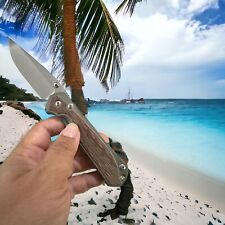 Chris Reeve Knives Large Sebenza 31 Drop Point Natural Micarta S45VN Knife picture