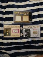 Pieces Of The Past Relic Lot George Washington Handwritten picture