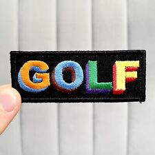 Golf Wang Odd Future Rare Iron-On Patch Vintage NOS OG Skateboard Embroidered picture