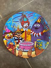 Vintage McDonalds Dinner Plate Plastic Melamine Birthday Party picture