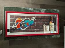 Vintage Seagram's 7 Crown & 7 Up Mirror Sign Excellent Condition, Just Opened picture