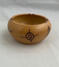TAOS PUEBLO Micaceous Clay Story Bowl, New Mexico picture