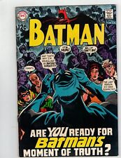 Batman 211 DC 1969 Robin comic book Irv Novick cover Frank Robbins Fine+ picture