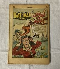 Batman (1940) #62 Secret Life Of Catwoman Origin - Missing Front & Back Cover picture