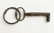 Antique Early Iron/Steel Key Solomon Henry Type Apz. 4” with Loop picture