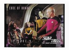1994 Skybox Star Trek The Next Generation Season 1 Ep 4 #19 Code of Honor picture