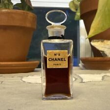 VTG 1930s Chanel No. 5 w DOT Real Perfume 1/4 0.25 Oz Splash picture