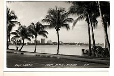 1948 RPPC Postcard Lake Worth Palm Beach FL-PP10 picture