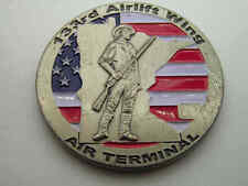 133RD AIRLIFT WING AIR TERMINAL CHALLENGE COIN picture