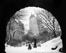 New York City CENTRAL PARK Glossy 8x10 Photo Bridge Print Old Wall Art Poster picture