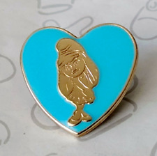 Smurfette The Smurfs Lost Village Blue Golden Heart Variety 2017 Lapel Pin picture