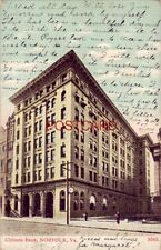 pre-1907 CITIZENS BANK, NORFOLK, VA. 1908 picture