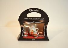 vintage REUTTER MINI PORZELLAN Set Germany Mint In Box picture