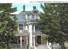 c1930s reynoldsville pa J S Hammond residence house Sayers Pharmacy PENNSYLVANIA picture