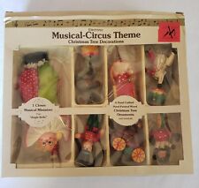 Vintage Musical Circus Theme Ornament Set | Set 7 | Music Works picture