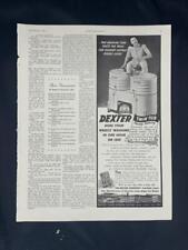 Magazine Ad* - 1948 - Dexter Twin Tub Washing Machine - Fairfield, IA picture