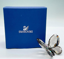 BEAUTIFUL SWAROVSKI CRYSTAL BRILLIANT BUTTERFLY SILVER SHADE WITH ORIGINAL BOX picture