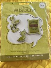 Disney Store Wisdom Collection 7/12 July 2019 Pinocchio Pin Set Limited Release picture