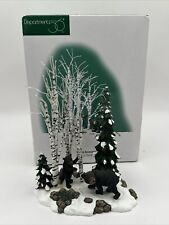 Department 56 Village Accessories Bears in the Birch 1998 Retired #52743 picture