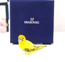 New 100% SWAROVSKI Jungle Beats Yellow Parakeet Lechee Deco Figurine 5619217 picture
