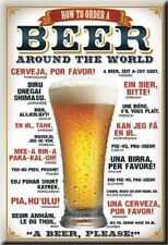 HOW TO ORDER A BEER AROUND THE WORLD Refrigerator Magnet 2