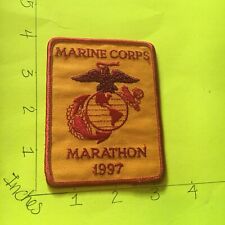 USMC MARINE CORPS 1997 MARATHON PATCH 6/1/23 picture