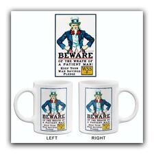 Beware - Uncle Sam War Savings Stamp - 1917 - World War I - Propaganda Mug picture