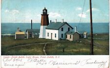 Point Judith Light House 1910 RI  picture