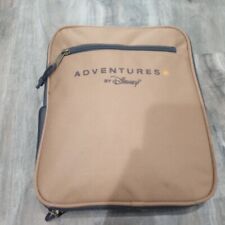 Adventures By Disney Brown Collapsible Duffel Bag Tote Handles W/ Shoulder Strap picture